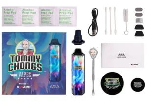 XVape Tommy Chong Aria Dry Herb Vaporizer includes