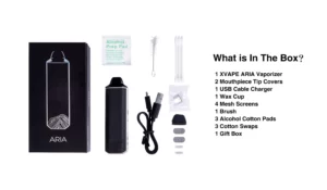 XVape Aria Dry Herb includes