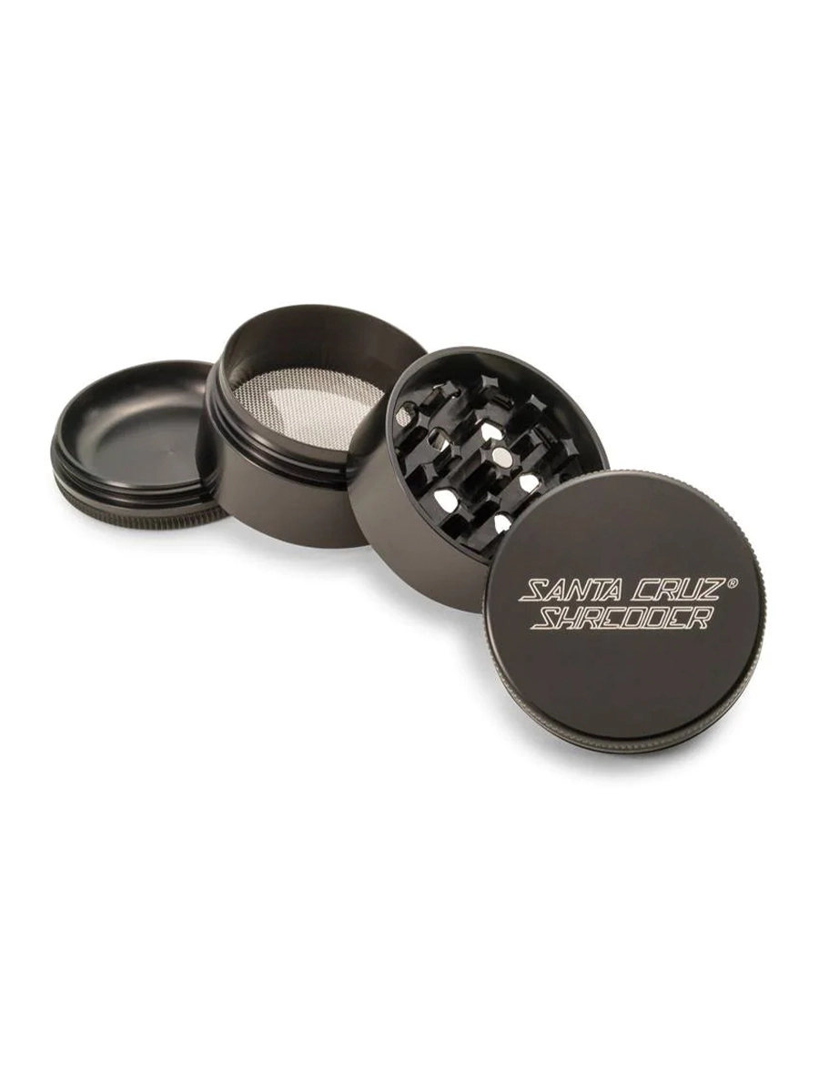 Santa Cruz Shredder 4 Piece Grinder - Black, Small
