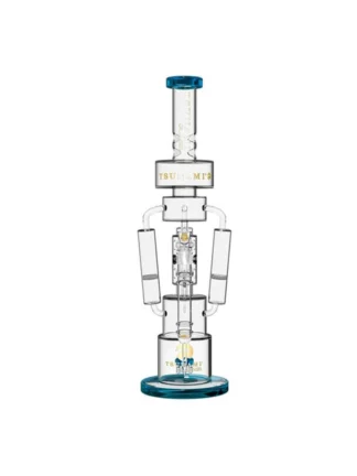 21" Tsunami Electric Showerhead Triple Honeycomb Water Pipe - Blue