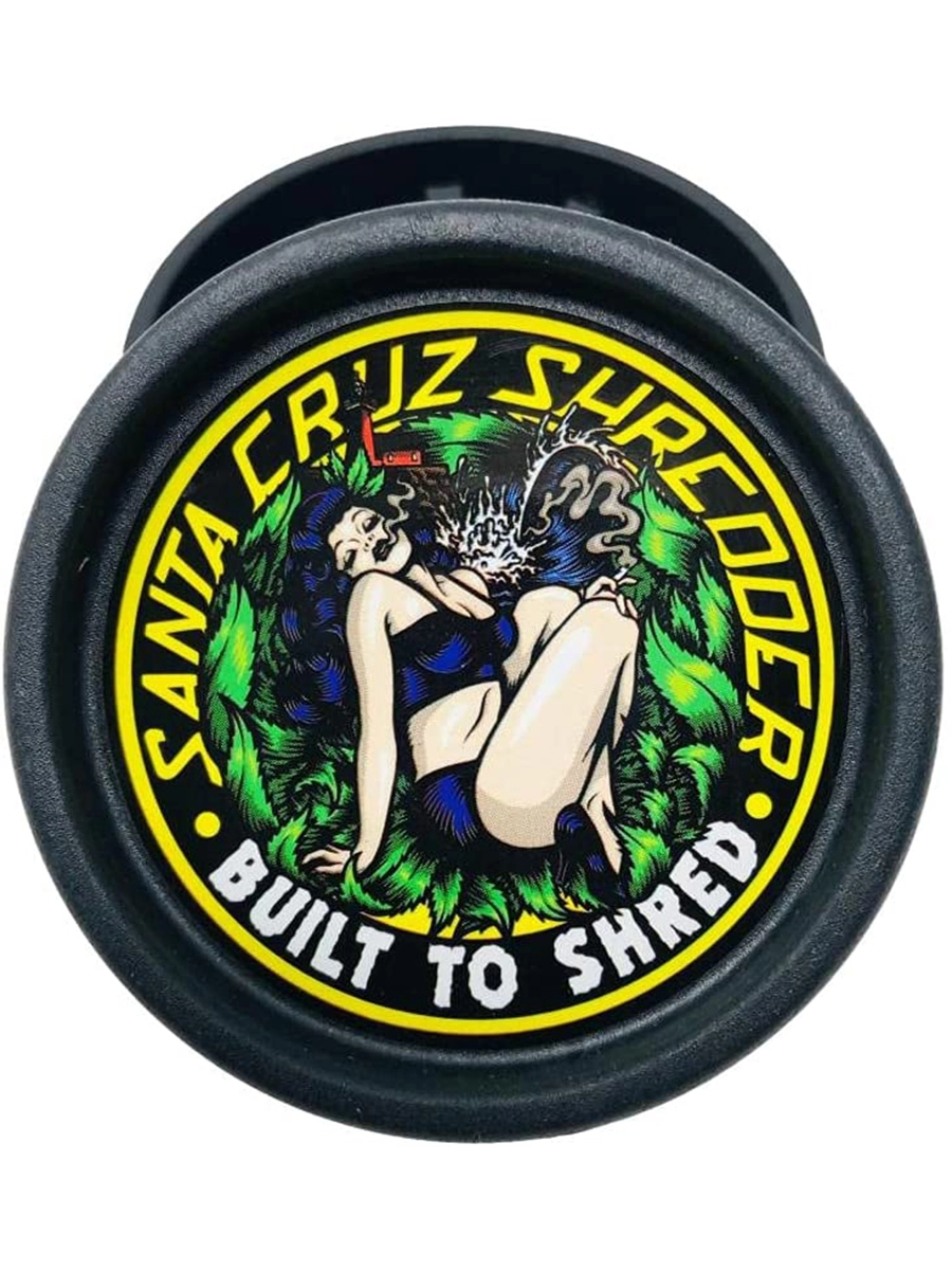 Santa Cruz Shredder Built To Shred 2 Piece Hemp Grinder