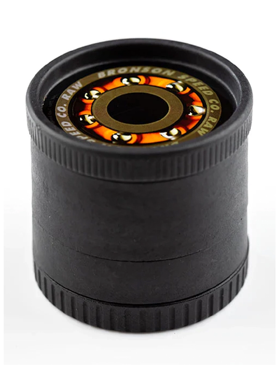 Santa Cruz Shredder Bronson X SCS 4 Piece Hemp Grinder - Black