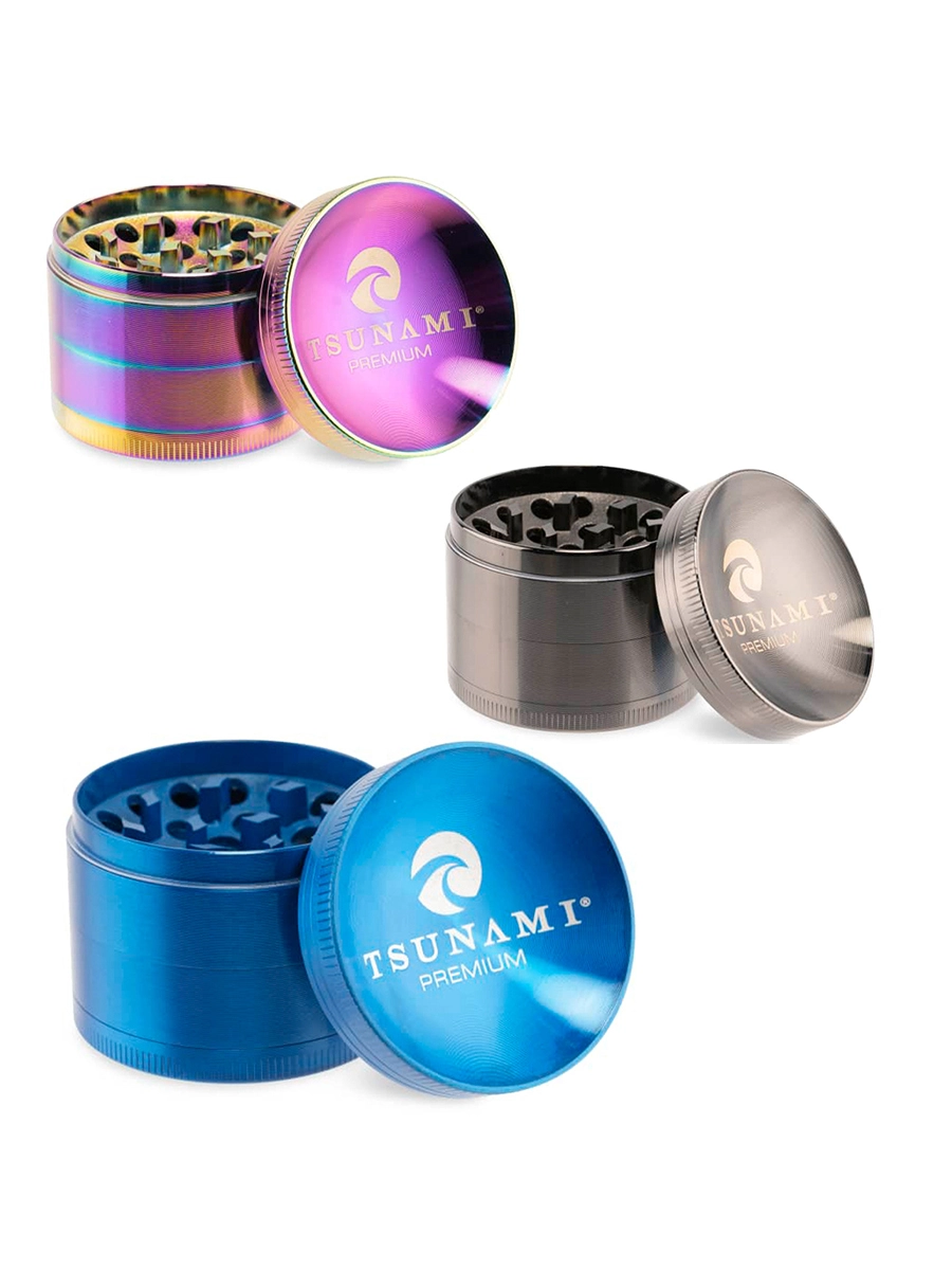 Tsunami Dry Herb Grinder 50mm