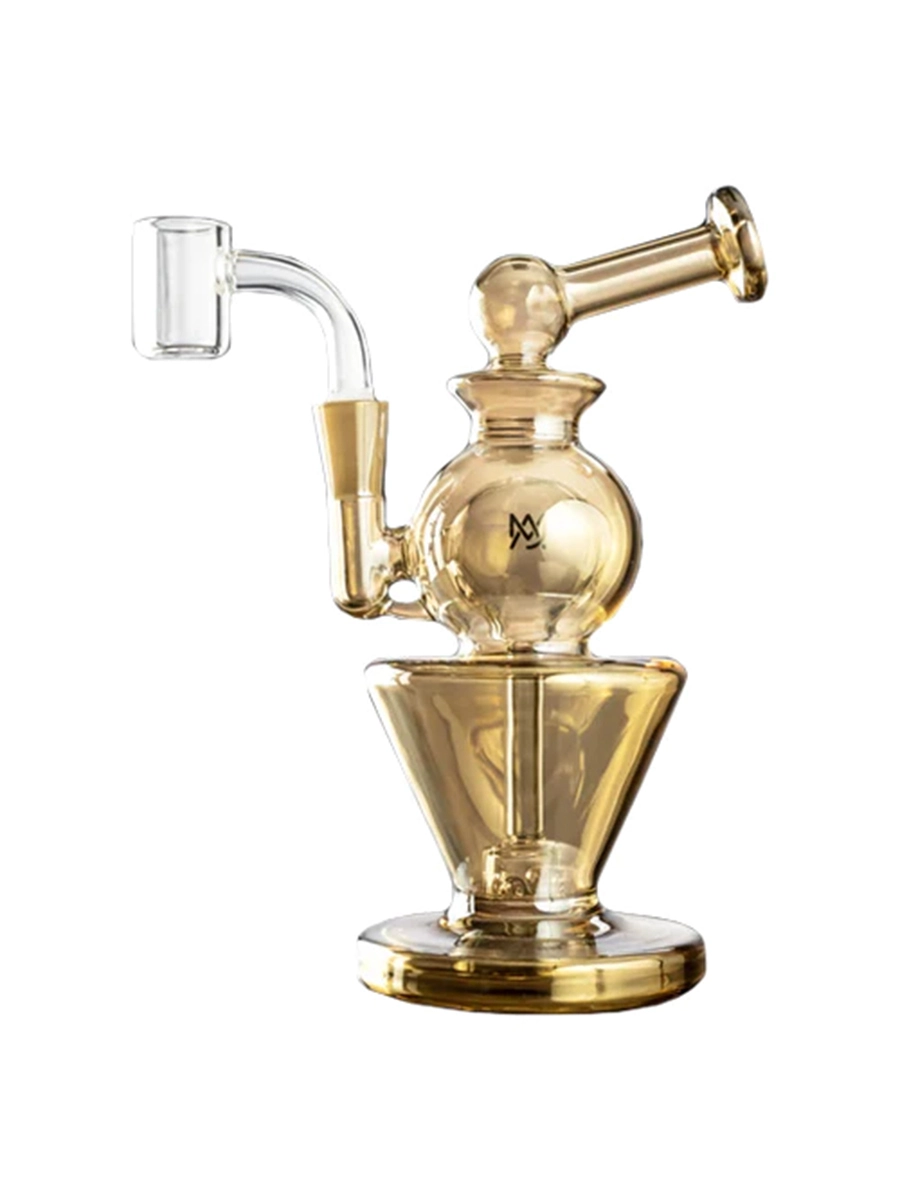 MJ Arsenal Gold Gemini Mini Dab Rig - LE