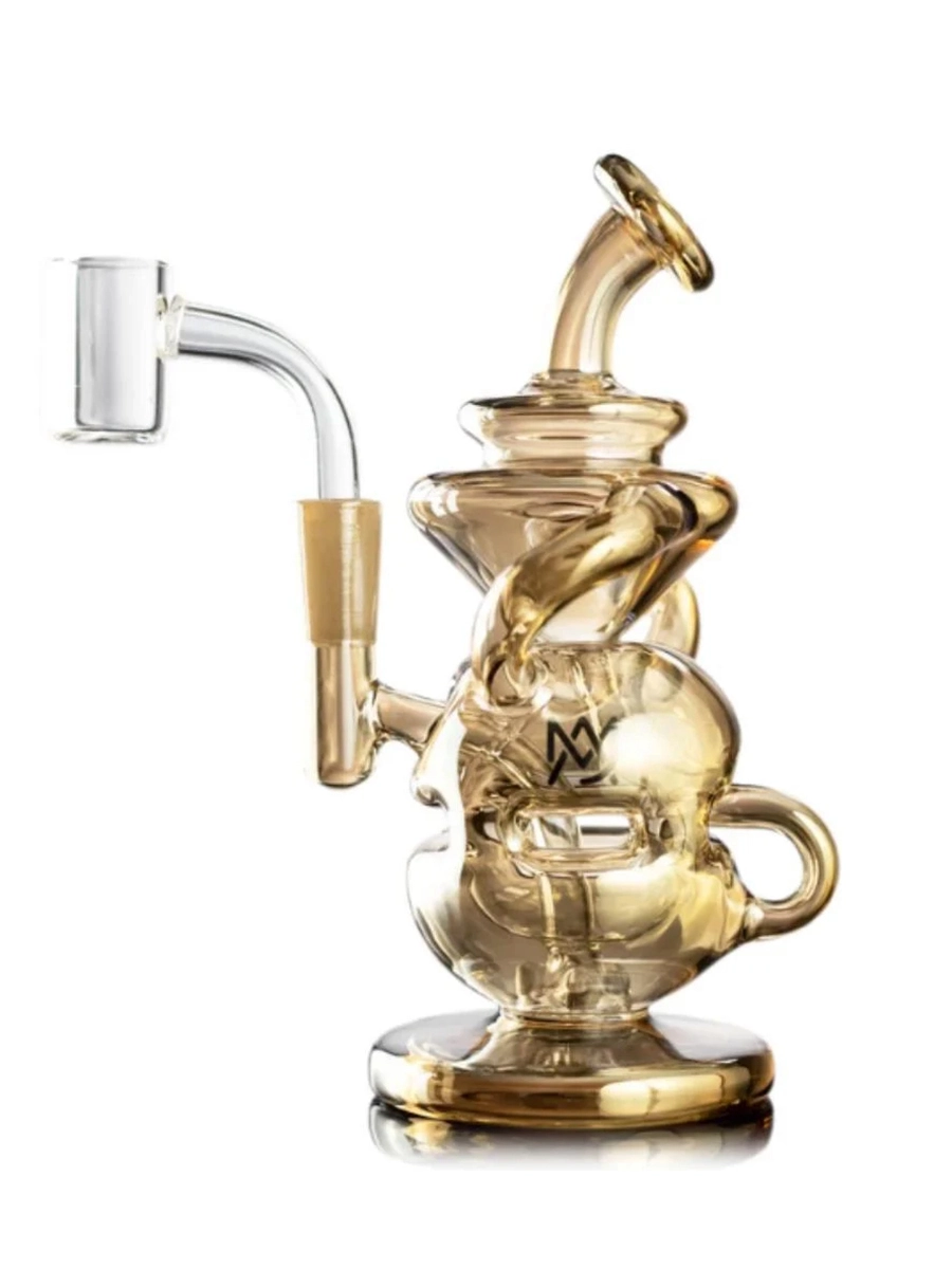 MJ Arsenal Gold Infinity Mini Dab Rig - LE