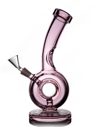 MJ Arsenal Pink Saturn Mini Bong (Orbital Series) - LE