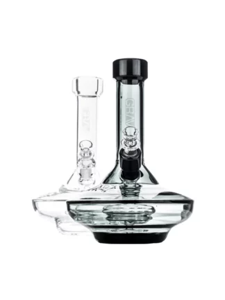Grav Small Wide Base Water Pipe