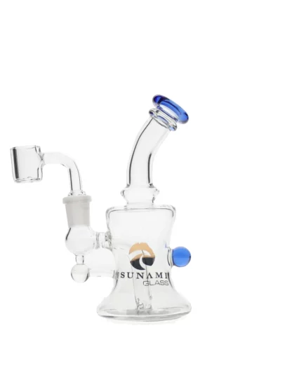 Tsunami Concentrate Rig Mini Micro Water Pipe blue img01