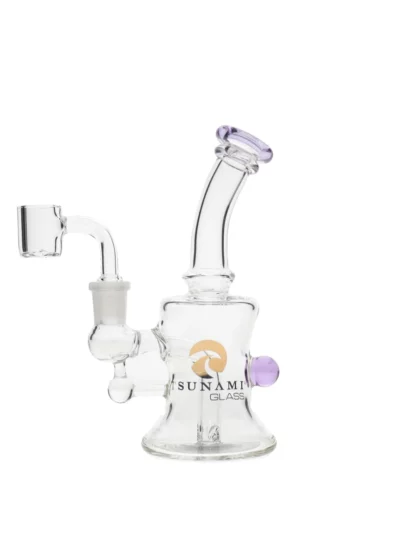 Tsunami Concentrate Rig Mini Micro Water Pipe purple img01