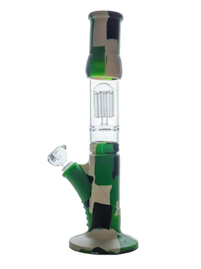 15" NEU Silicone Water Pipe - Camouflage