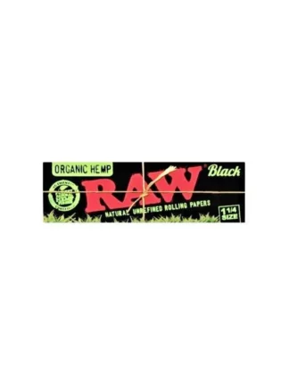 RAW Black Organic Hemp 1¼