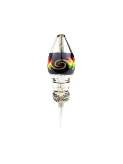 Nectar Collector Dab Egg Kit - Black Rasta