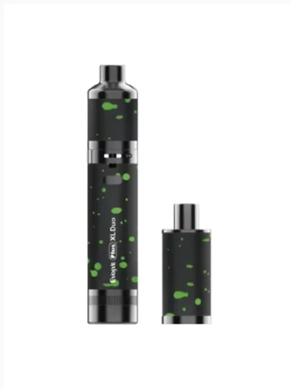 Yocan Wulf Mods Evolve Plus XL Duo Vaporizer Kit - Black Green Spatter