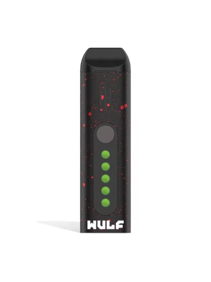 Yocan Wulf Flora Portable Dry Herb Vaporizer Kit - Black Red Spatter