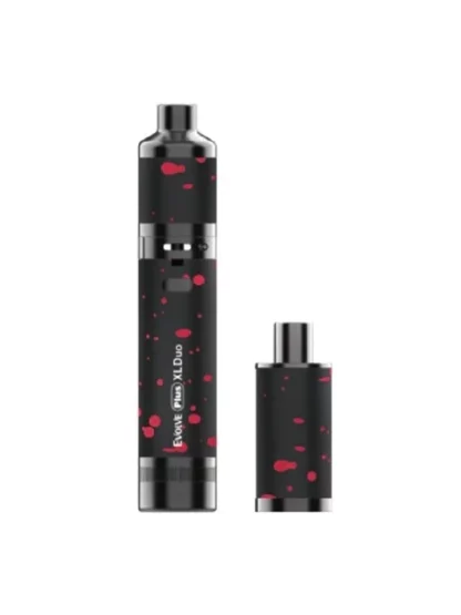 Yocan Wulf Mods Evolve Plus XL Duo Vaporizer Kit - Black Red Spatter