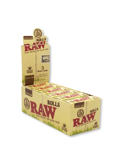 RAW Organic Hemp Rolls King Size Wide