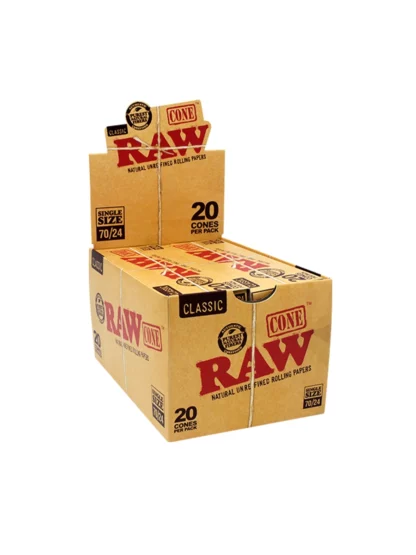 RAW Classic Single Size Cones 70/24