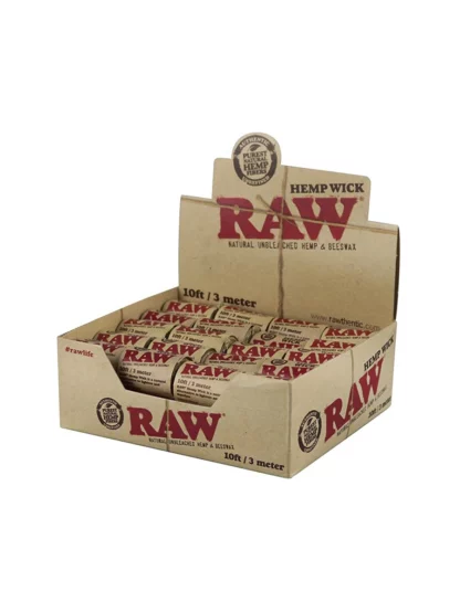 RAW Hemp Wick - 10ft