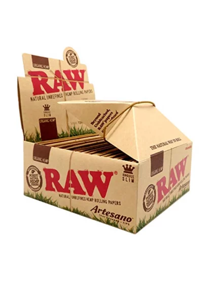 RAW Organic Hemp Artesano Kingsize Slim