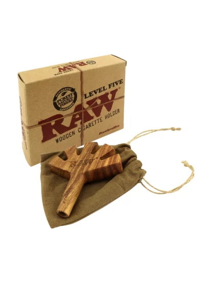 Raw Level Five Wooden Cigarette Holder