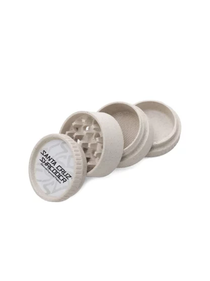 Santa Cruz Shredder Medium 4 Piece Hemp Grinder - Natural