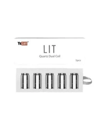Yocan Lit Quartz Dual Replacement Coil 5 Piece