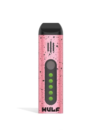 Yocan Wulf Flora Portable Dry Herb Vaporizer Kit - Pink Black Spatter