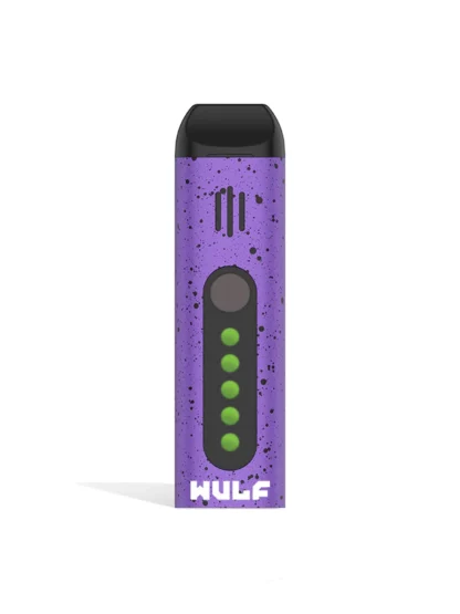 Yocan Wulf Flora Portable Dry Herb Vaporizer Kit - Purple Black Spatter