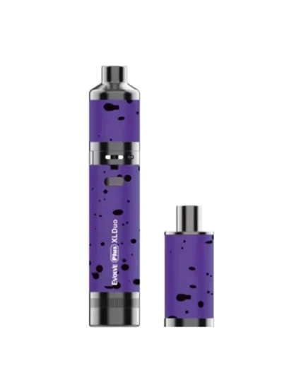 Yocan Wulf Mods Evolve Plus XL Duo Vaporizer Kit - Purple Black Spatter