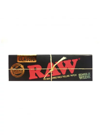 RAW Black Single Wide Double Feed Rolling Papers