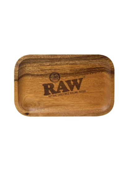 RAW Wooden Pour Rolling Tray