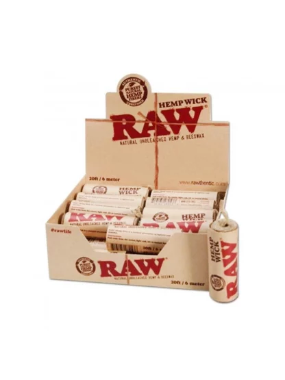 RAW Hemp Wick – 20ft