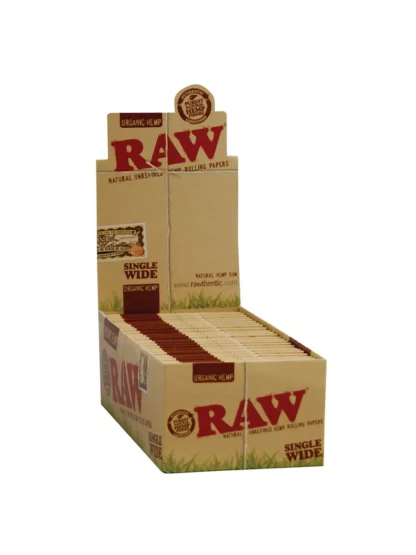 RAW Organic Hemp Single Wide