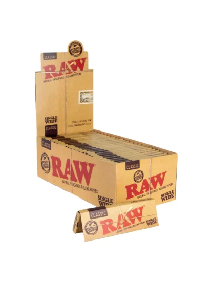 RAW Classic Single Wide Double Feed Rolling Papers