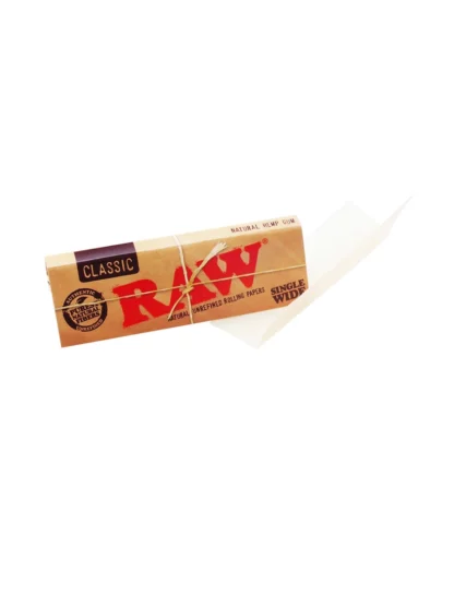 RAW Classic Single Wide Double Feed Rolling Papers