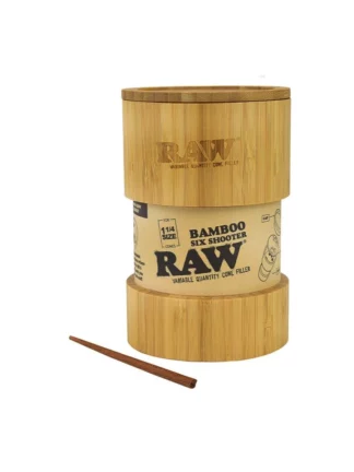 RAW Bamboo Six Shooter 1 1/4