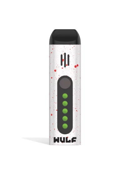 Yocan Wulf Flora Portable Dry Herb Vaporizer Kit - White Red Spatter