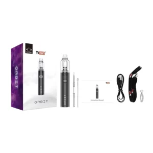 1 X Yocan Orbit Vaporizer Pen 2 X Pick Tool 1 X Type-C Charging Cable 1 X Hanging Ring 1 X Lanyard 1 X User Manual Extra Quartz Balls Extra Seal Rings