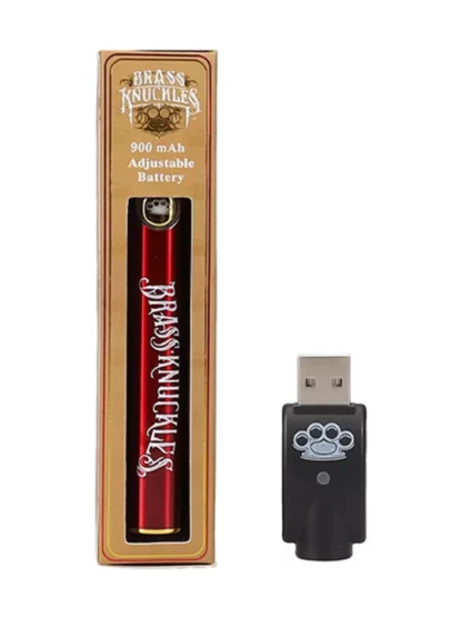 Brass Knuckle Battery - Red