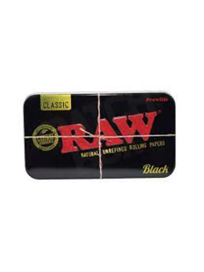 RAW Black Metal Tin Box