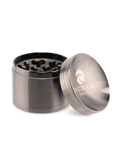 Tsunami Dry Herb Grinder 63mm Gun Metal