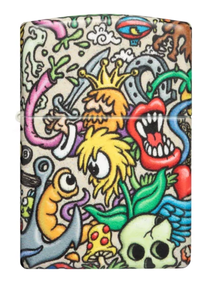 Zippo Crazy Collage Design Windproof Lighter
