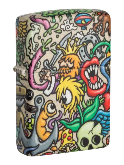 Zippo Crazy Collage Design Windproof Lighter