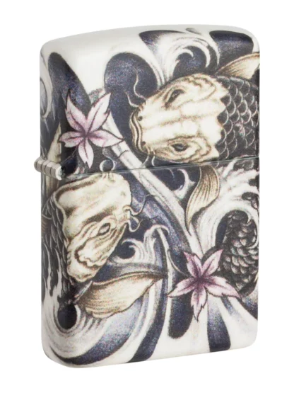 Zippo Koi Fish Design Windproof Lighter