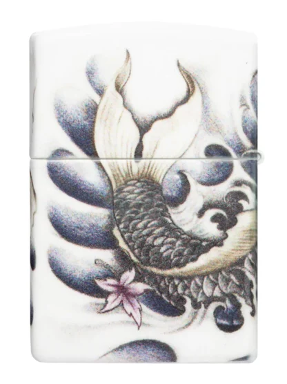 Zippo Koi Fish Design Windproof Lighter