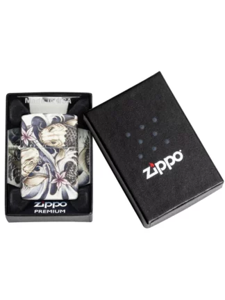 Zippo Koi Fish Design Windproof Lighter