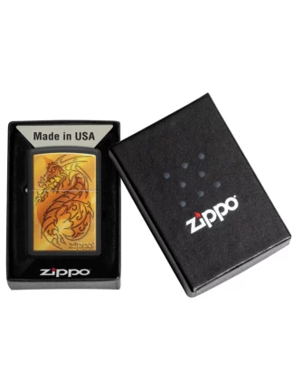 Zippo Medieval Mythological Matte Design Windproof Lighter