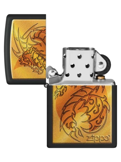Zippo Medieval Mythological Matte Design Windproof Lighter