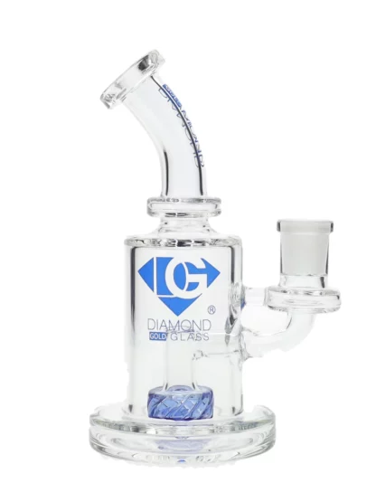 Diamond Glass 7" Chomper Showerhead Perc Dab Rig