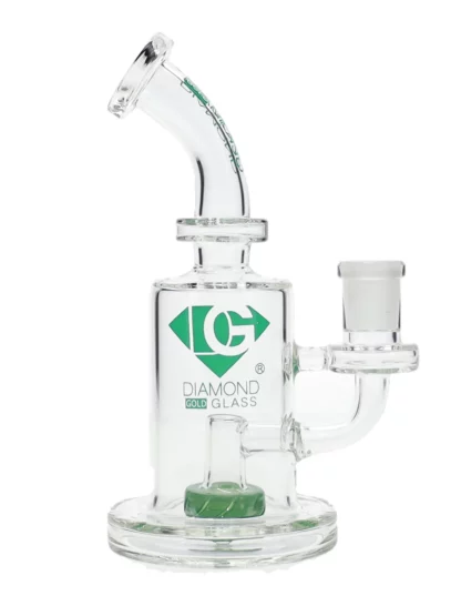 Diamond Glass 7" Chomper Showerhead Perc Dab Rig